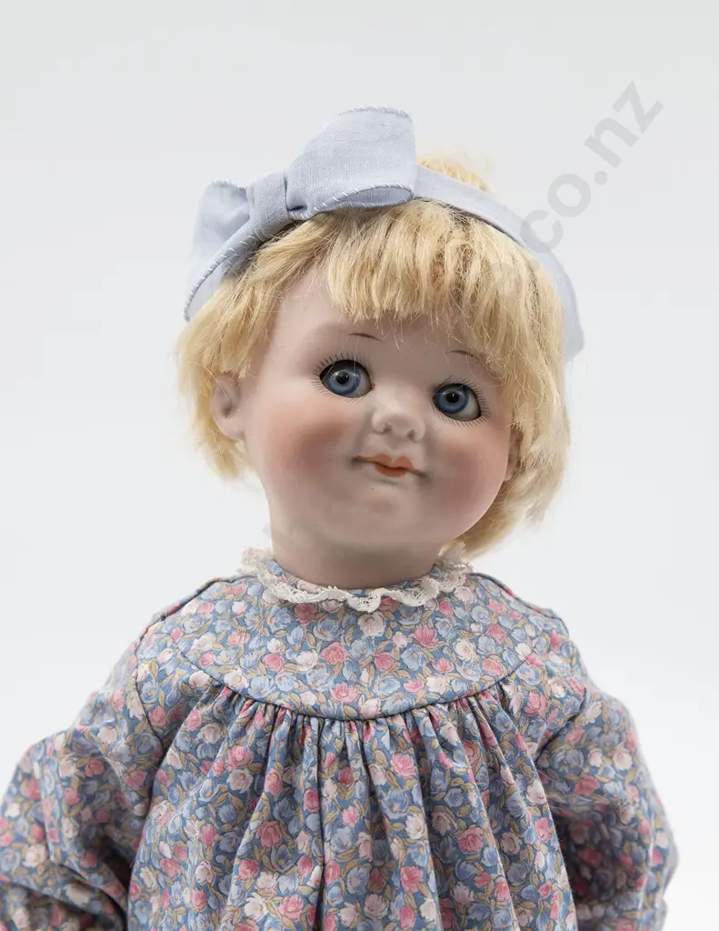 Armand Marseille 'Googly' Bisque Character Toddler Doll Image 1++