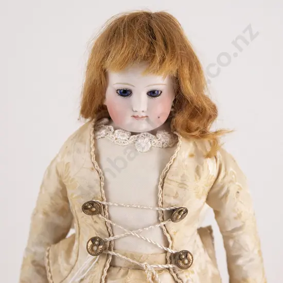French Bisque Fashion Shoulder Plate Doll