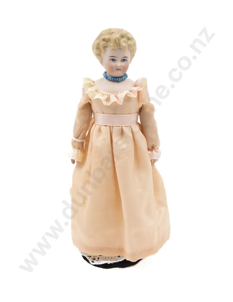 German Bisque Shoulder Plate Doll Image 1++