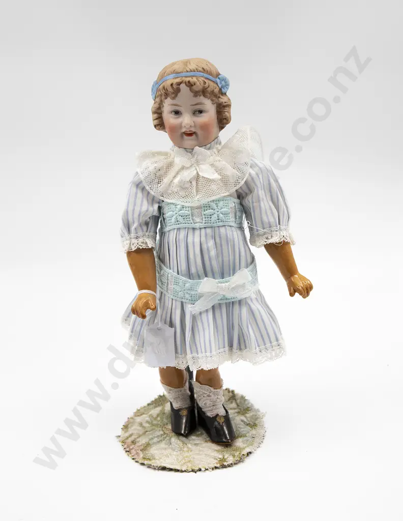 Reproduction Gebruder Orhlaver Bisque Coquette Character Doll Image 1++
