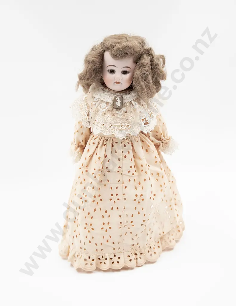 Ernest Heubach Bisque Shoulder Plate Doll Image 1++