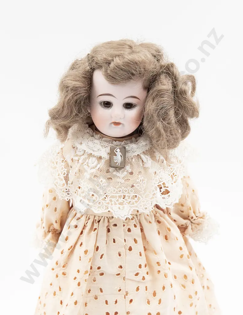 Ernest Heubach Bisque Shoulder Plate Doll Image 1++