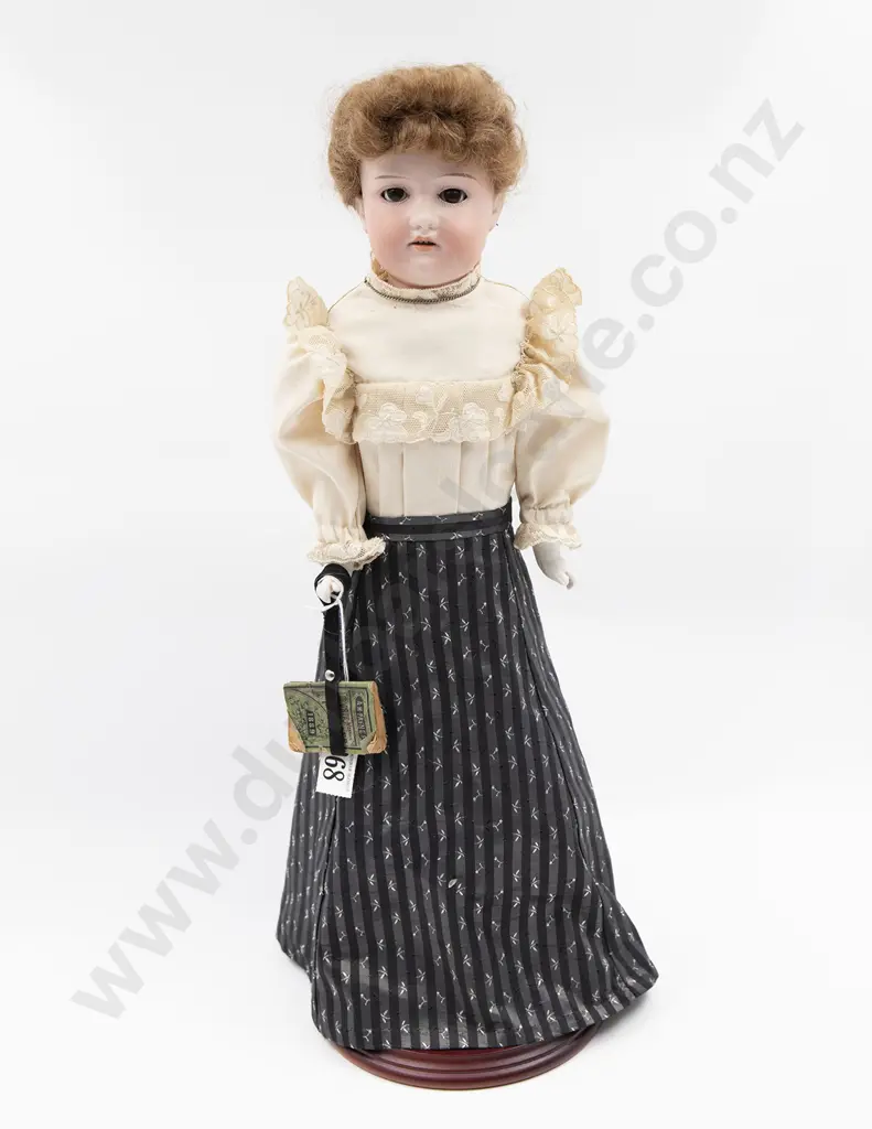 Armand Marseille Bisque Shoulder Plate Doll Image 1++