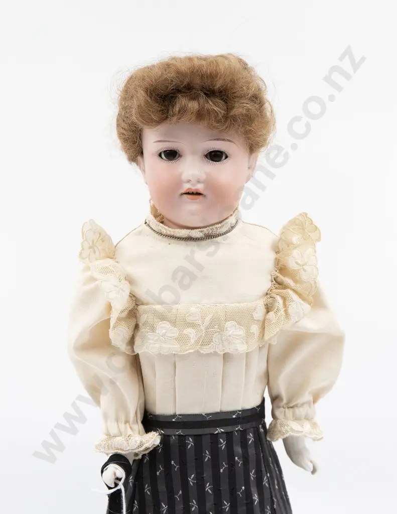 Armand Marseille Bisque Shoulder Plate Doll Image 1++