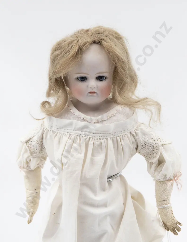 Antique Bisque Shoulder Plate Doll Image 1++