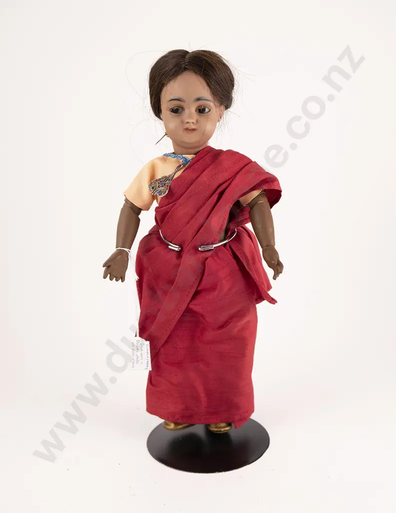 Simon & Halbig Brown Bisque Doll Image 1++