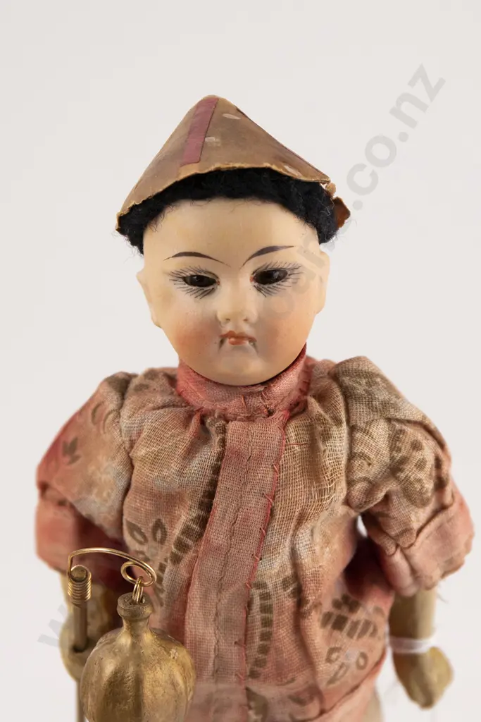 Gebruder Kuhnlenz Asian Character Bisque Doll Image 1++