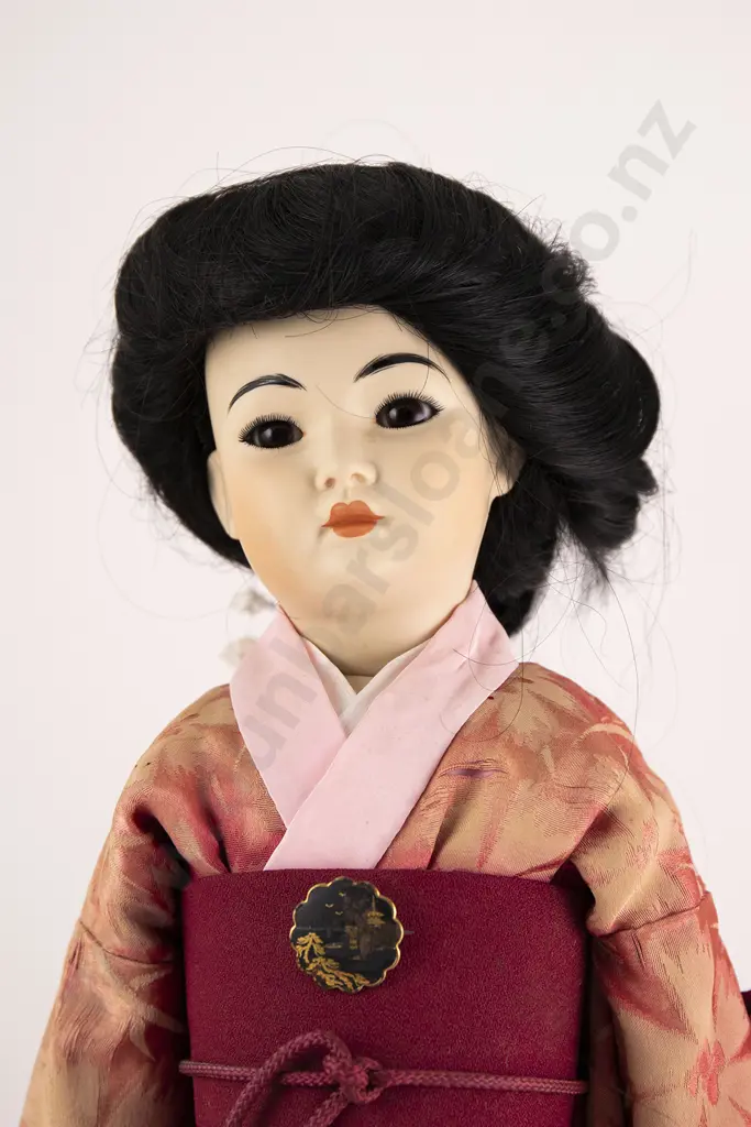 New Bisque Simon & Halbig 1329 Asian Character Doll Image 1++