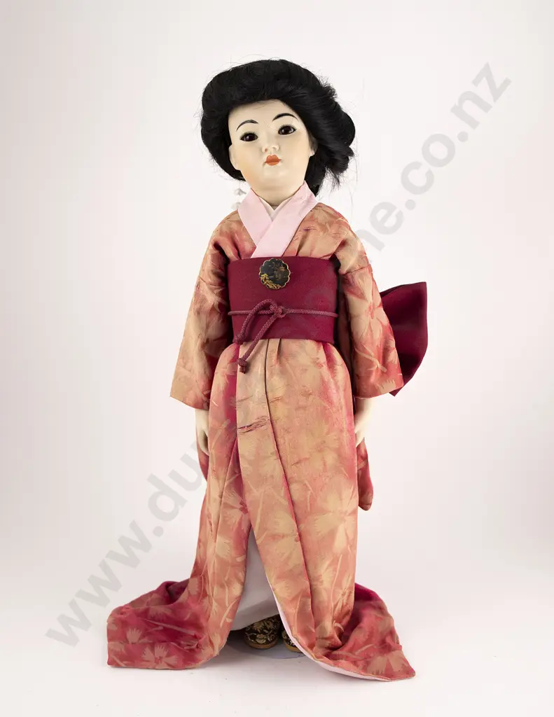 New Bisque Simon & Halbig 1329 Asian Character Doll Image 1++