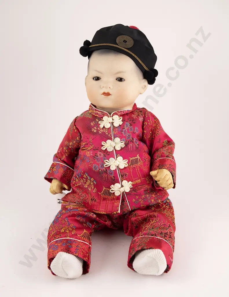 Armand Marseille Asian Character Bisque Baby Doll Image 1++