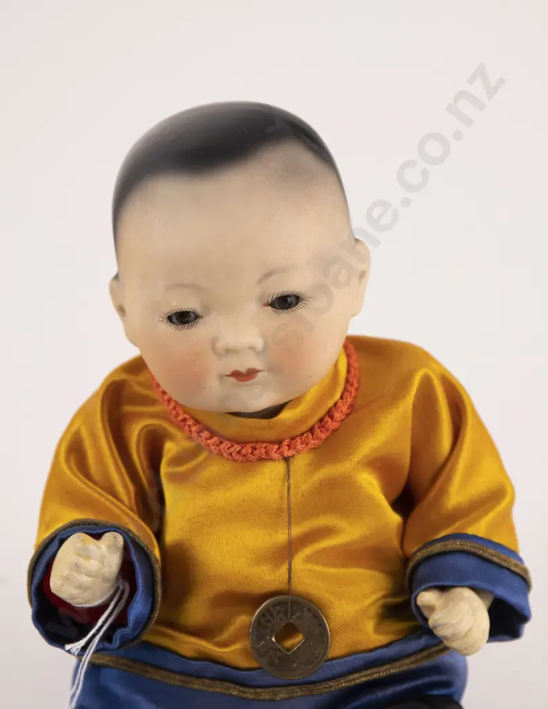 Armand Marseille Asian Character Bisque Baby Doll Image 1++