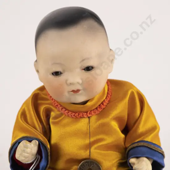 Armand Marseille Asian Character Bisque Baby Doll