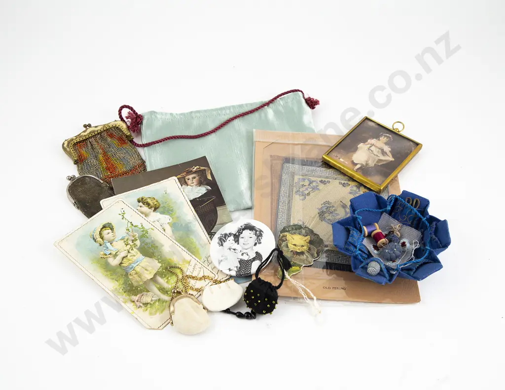 Collection of Five Doll Purses Image 1++