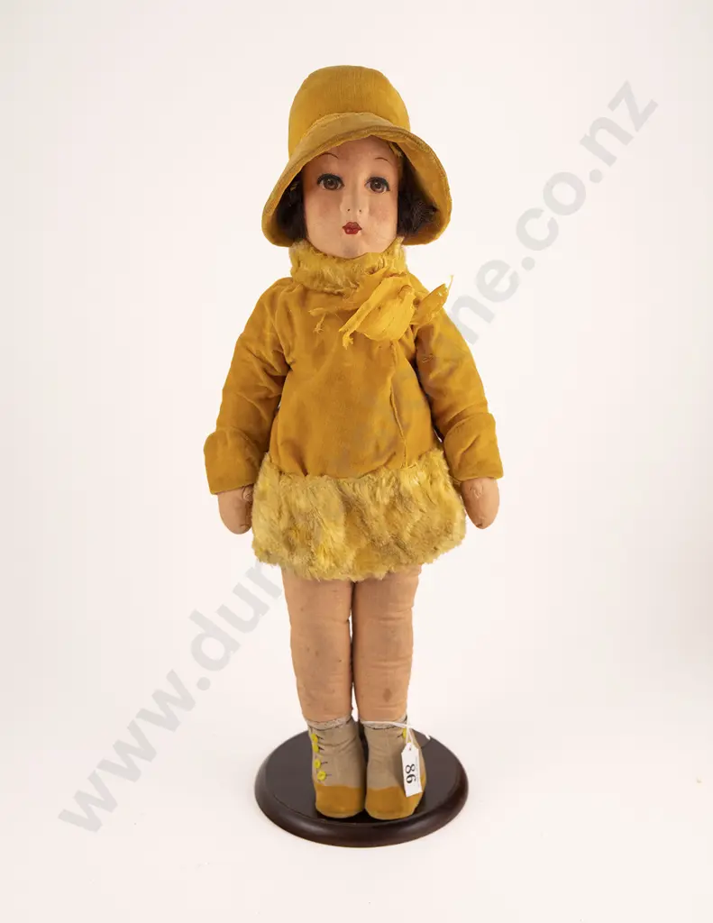 Chad Valley All Cloth Character Doll Image 1++