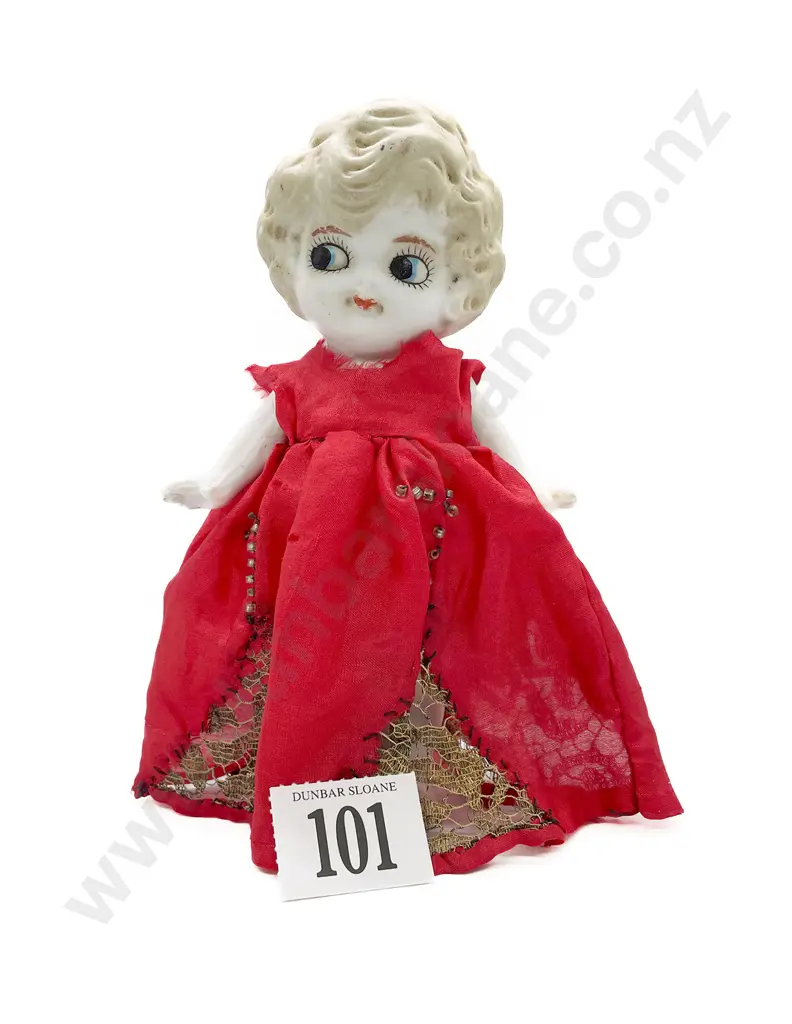 Made in Japan C1930's All Bisque Doll Image 1++