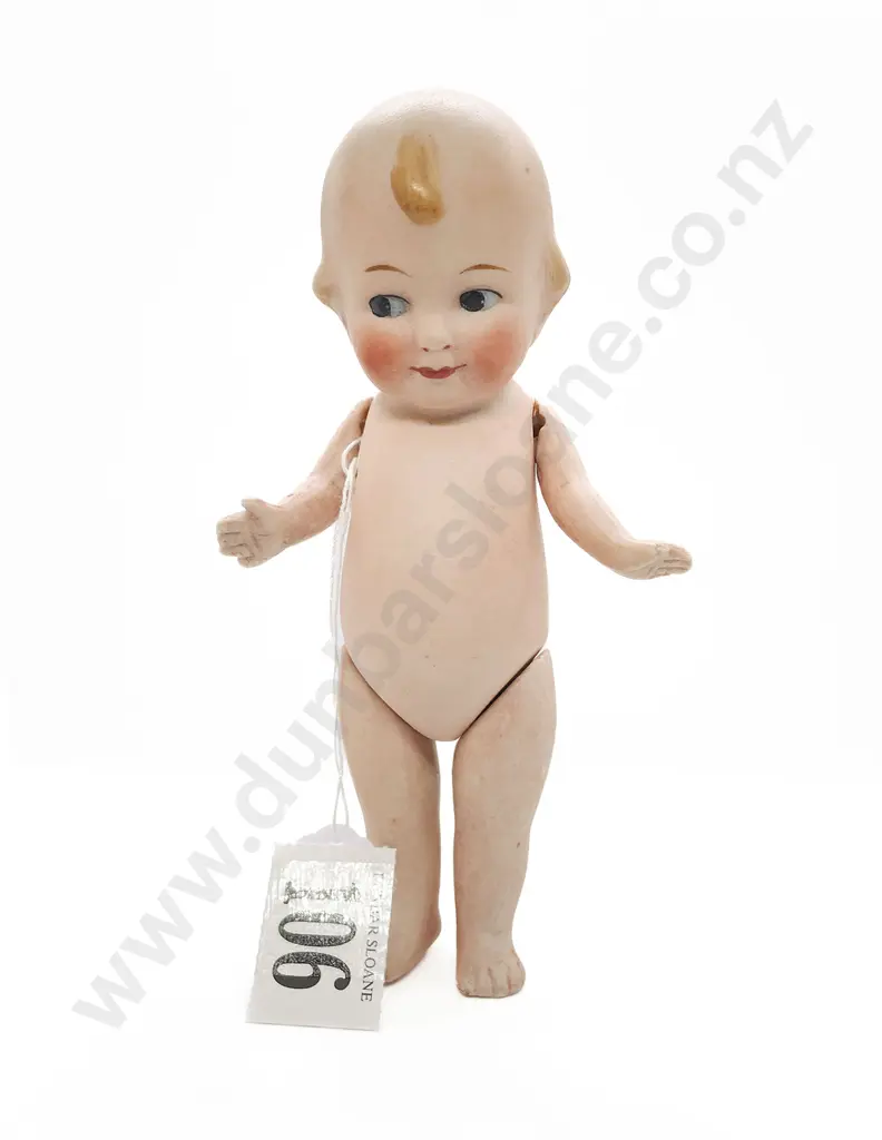 German All Bisque Character Doll Image 1++
