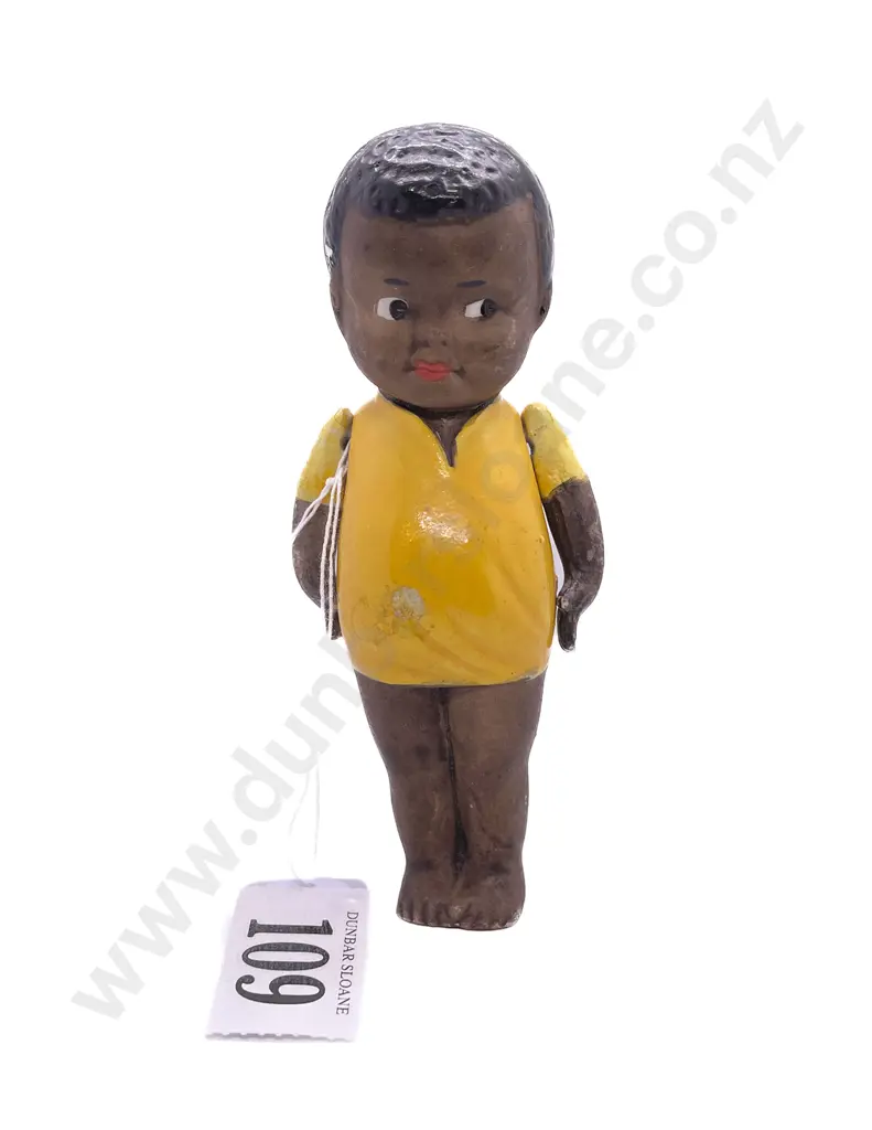 Nippon All Brown Bisque Character Doll Image 1++