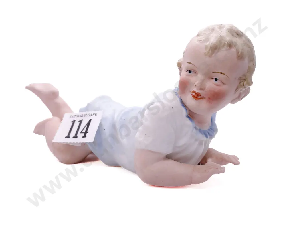 German All Bisque Piano Baby Image 1++