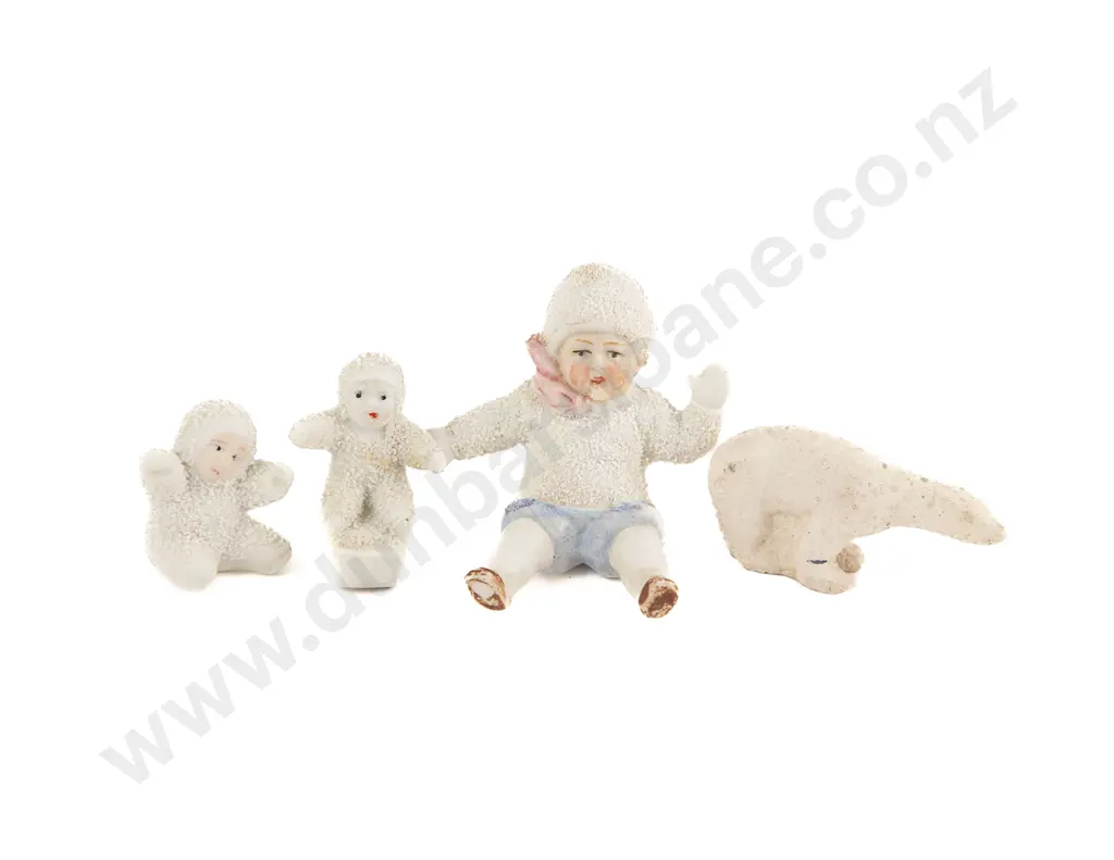 Three Snow Babies and Polar Bear Image 1++