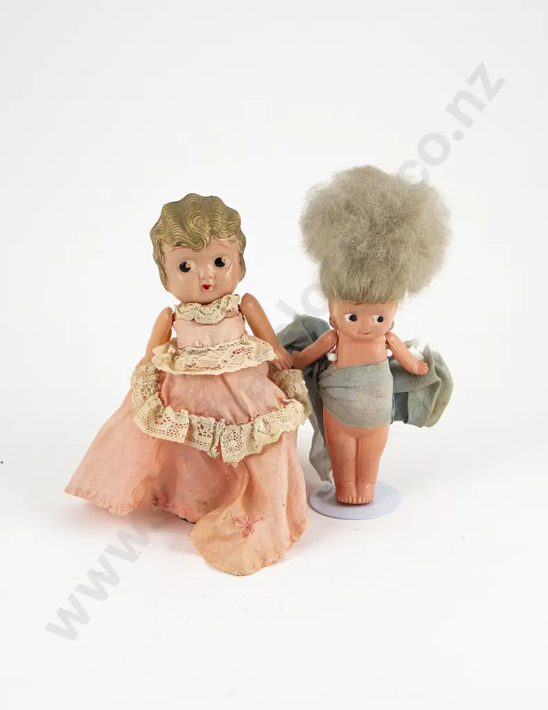 Two Celluloid Fairground Dolls Image 1++