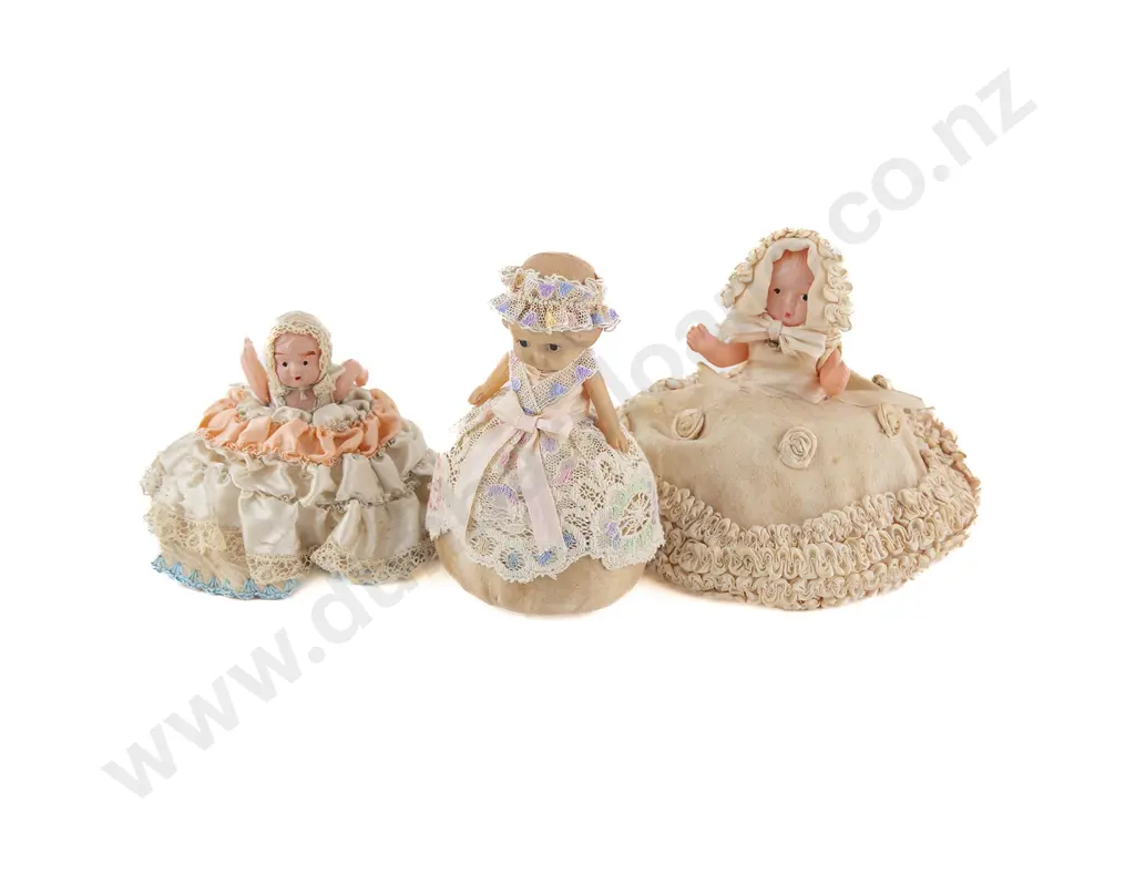 Two Celluloid Character Baby Dolls Image 1++