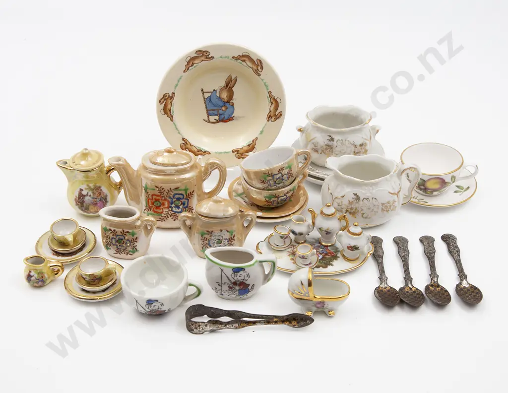 Collection of Nursery China and Miniature Teaset Set Image 1++