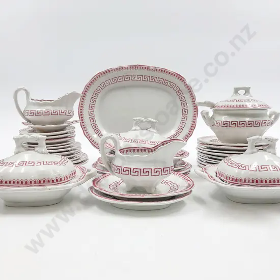 Victorian Brown-Westhead Moore & Co Childs Nursery Dinner Service