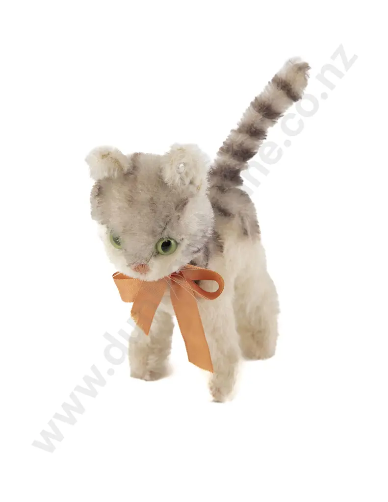 C1950's Steiff Plush Kitten Image 1++