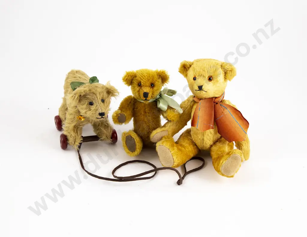 Three New Vintage Style Teddy Bears Image 1++