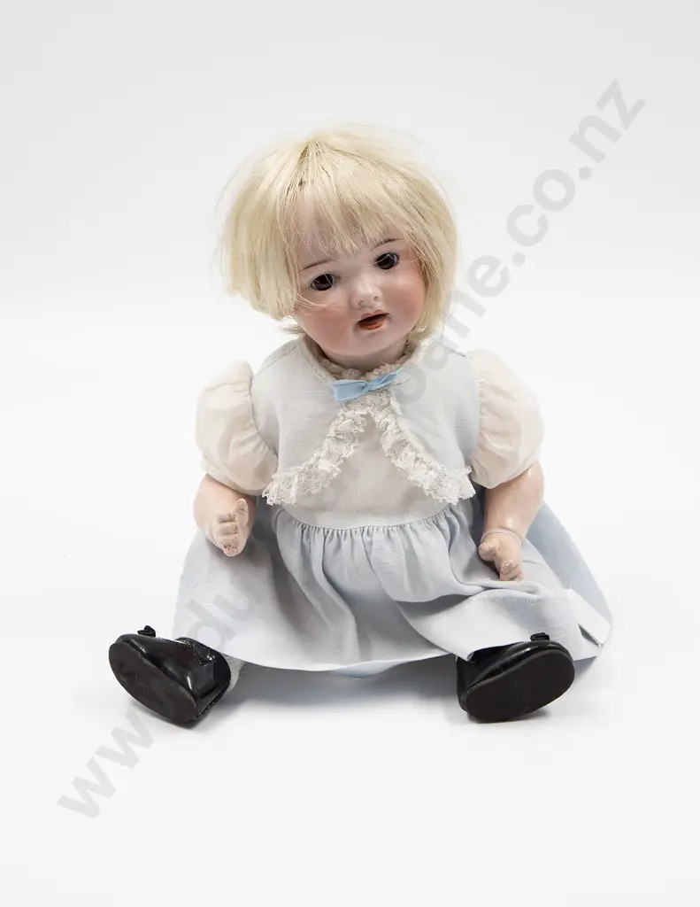 Porzellanfabrik Mengersgereuth Bisque Character Baby Doll Image 1++