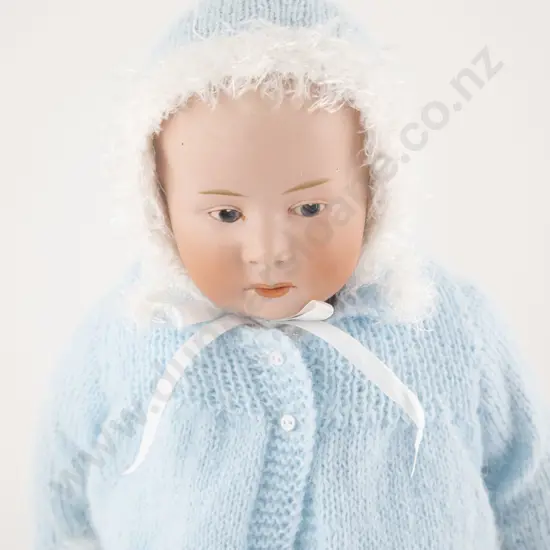 Gebruder Heubach Bisque Shoulder Plate Character Doll