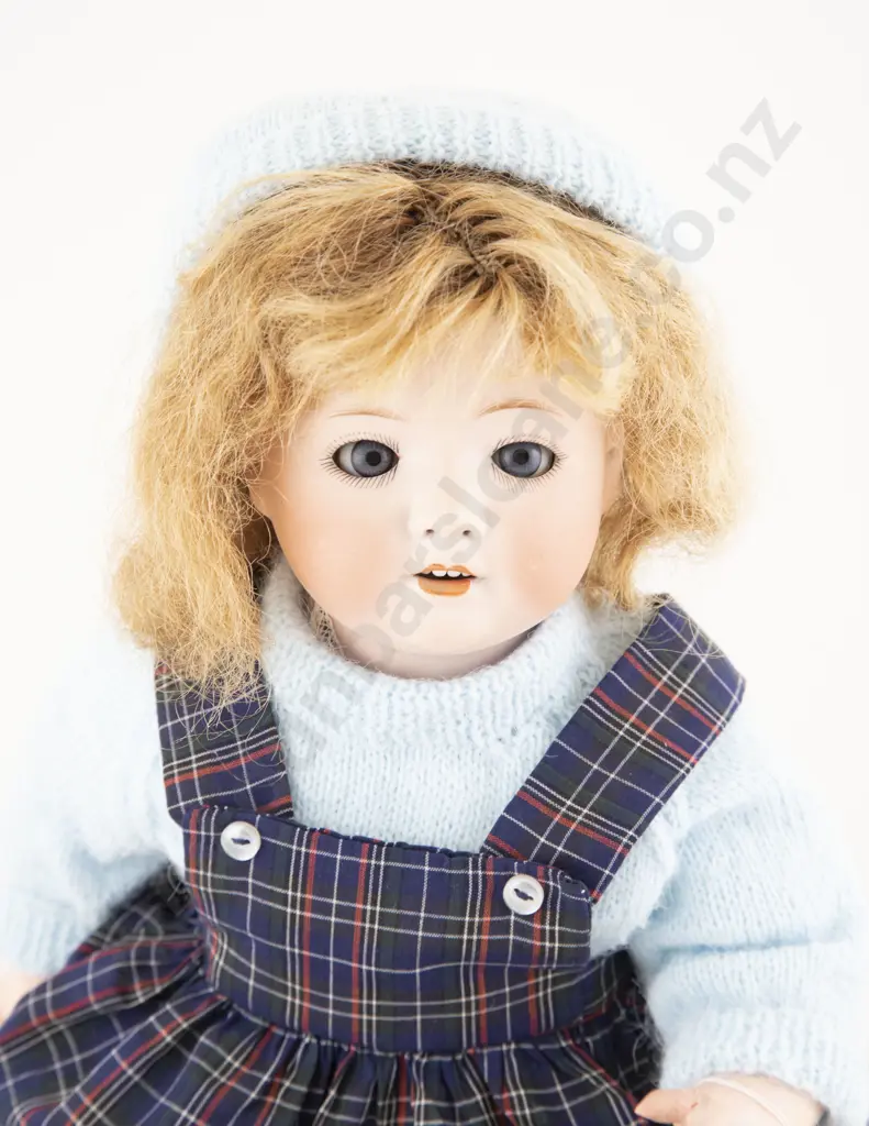Two Heubach Koppelsdorf Bisque Character Toddler Dolls Image 1++