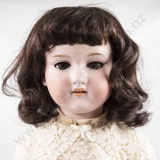 Two Large Armand Marseille and Simon & Halbig Bisque Dolls