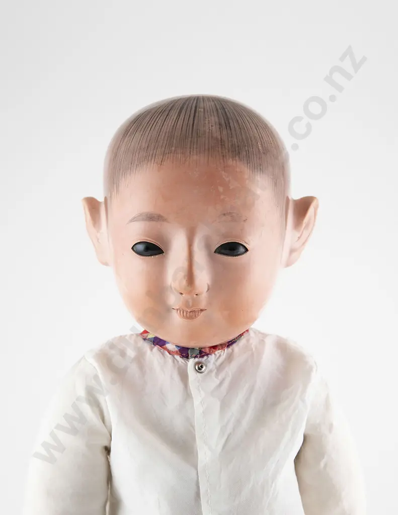Vintage Japanese Ichimatsu Character Boy and Girl Dolls Image 1++
