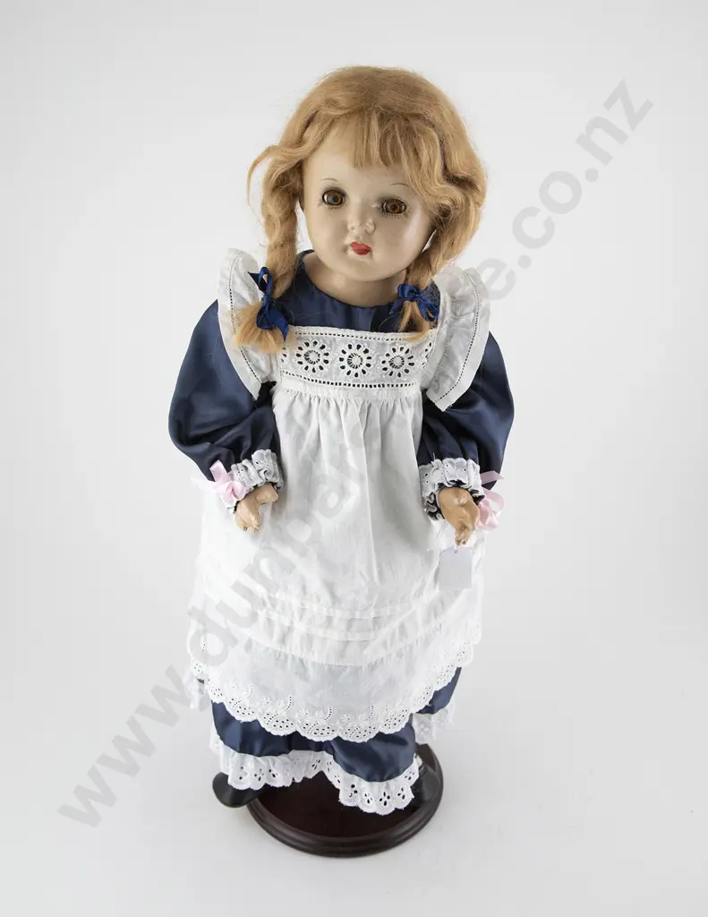 American Unmarked Composition and Rag Character Doll Image 1++