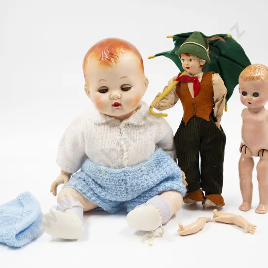 Selection Various Dolls