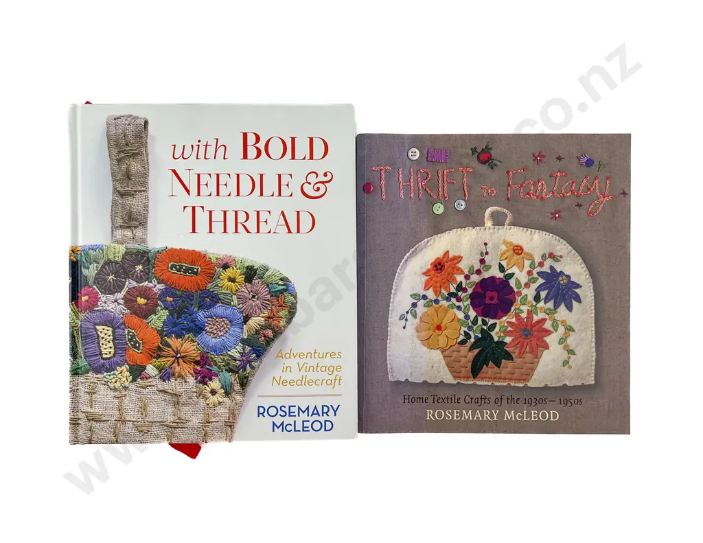 Rosemary McLeod Thrift to Fantasy and With Bold Needle & Thread Image 1++
