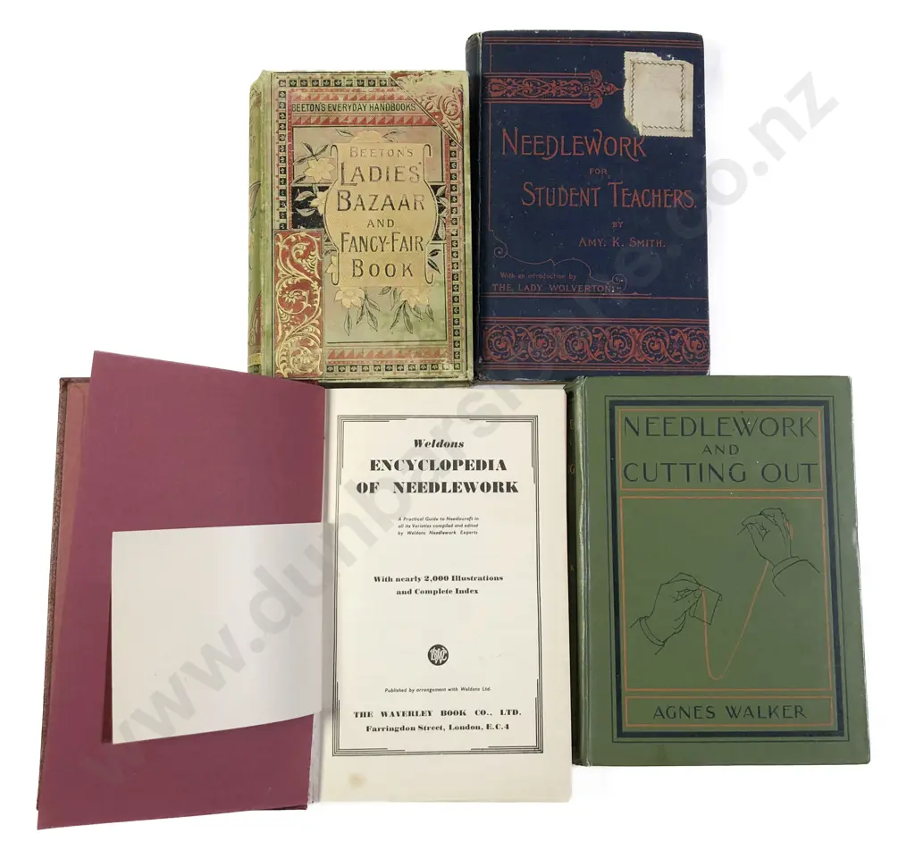 Four Needlecraft Volumes Image 1++
