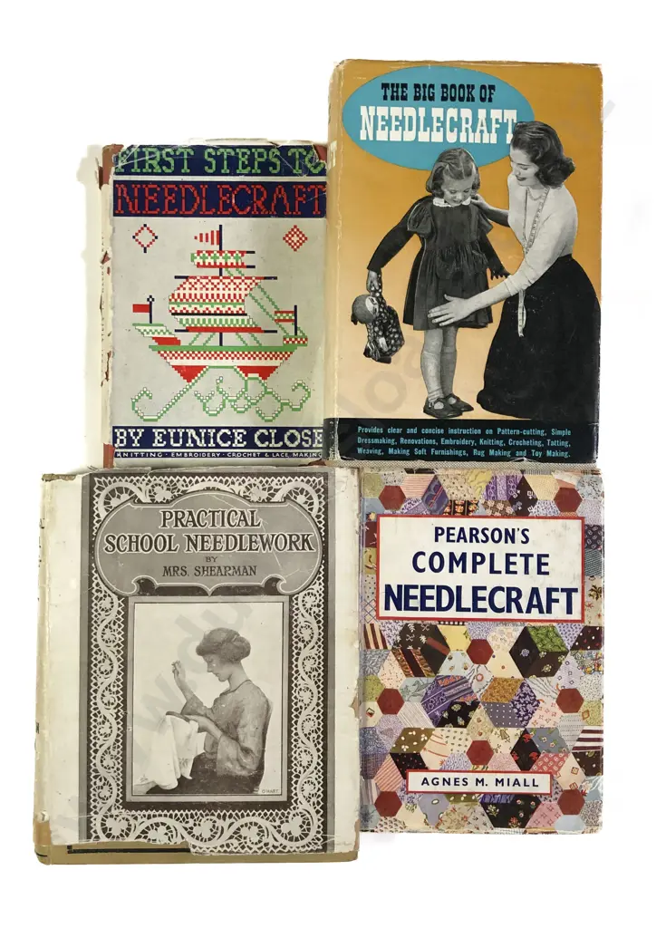 Four Volumes of Needlecraft Image 1++