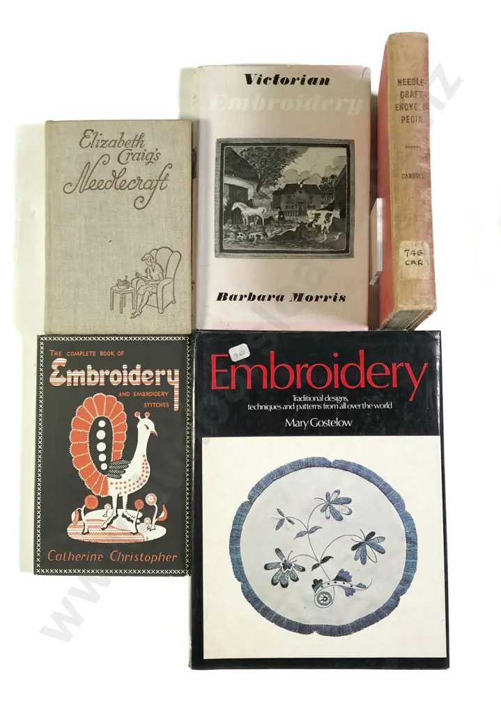 Five Volumes Needlecraft and Embroidery Image 1++