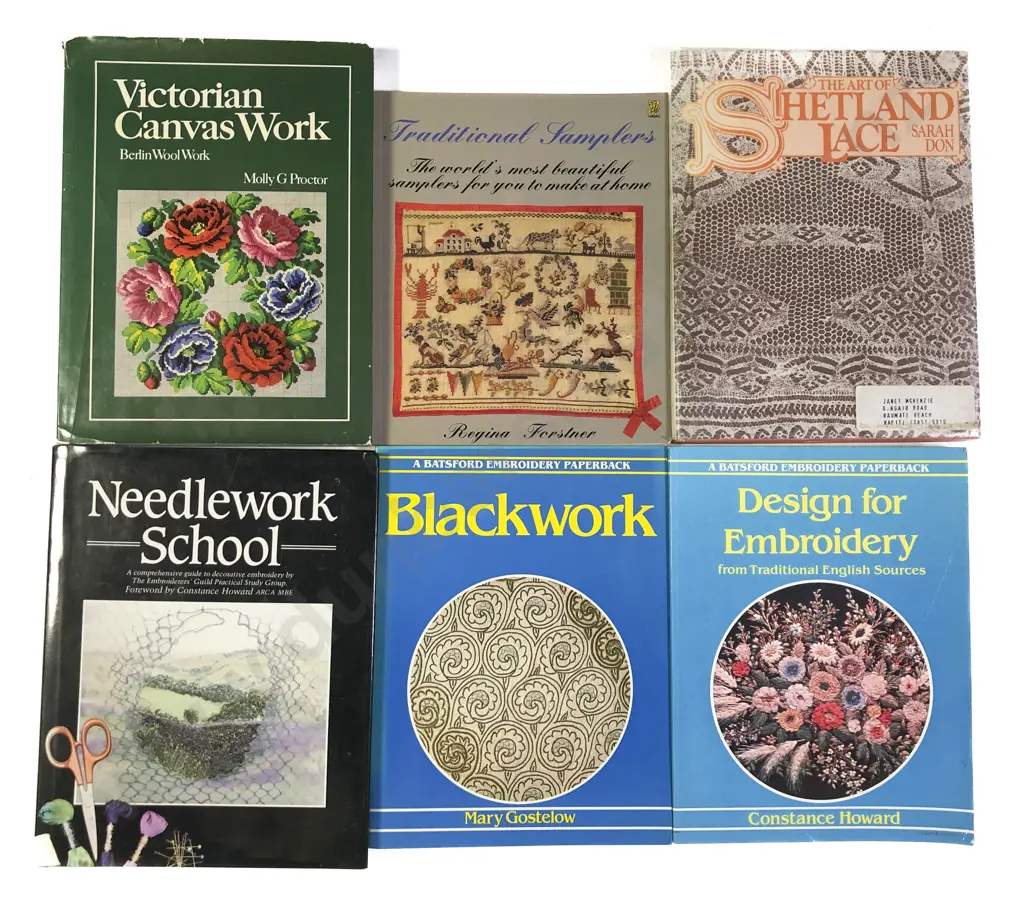 Six Volumes Needlework Assorted Image 1++