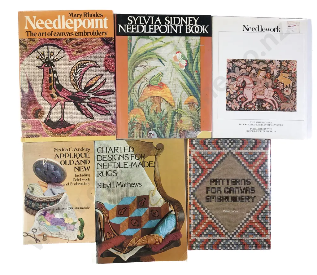 Six Volumes Needlework Assorted Image 1++