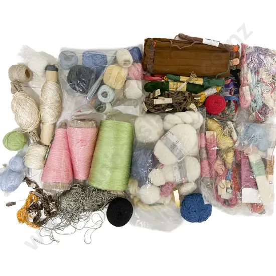 Qty Crochet Cottons Knitting Yards and Embroidery Silk Cottons
