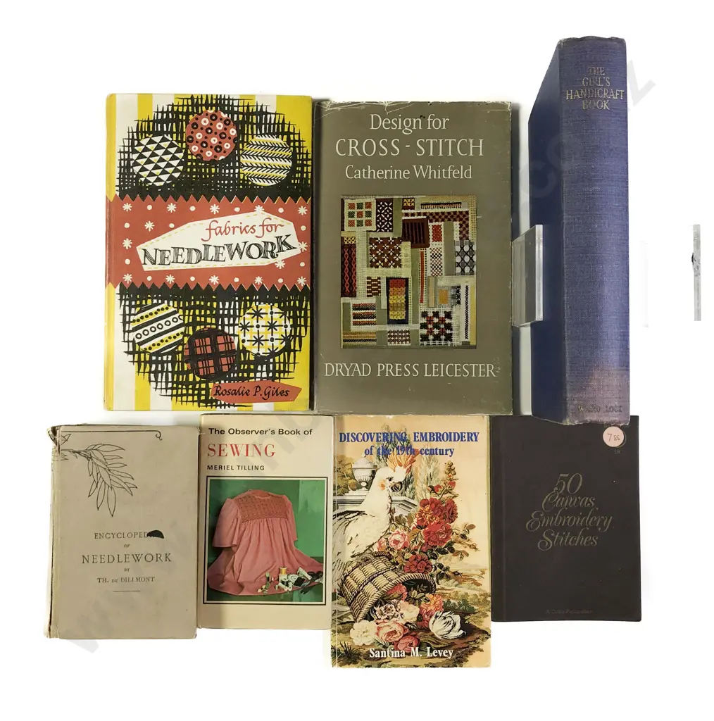 Seven Assorted Craft and Needlework Volumes Image 1++