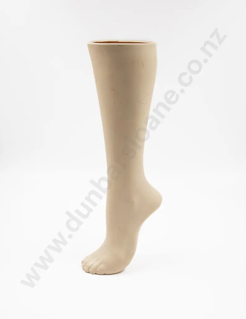 Vintage Hard Plastic Stocking Display Foot Image 1++