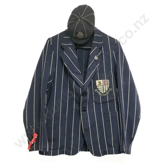 Otago High School Vintage School Blazer with braces