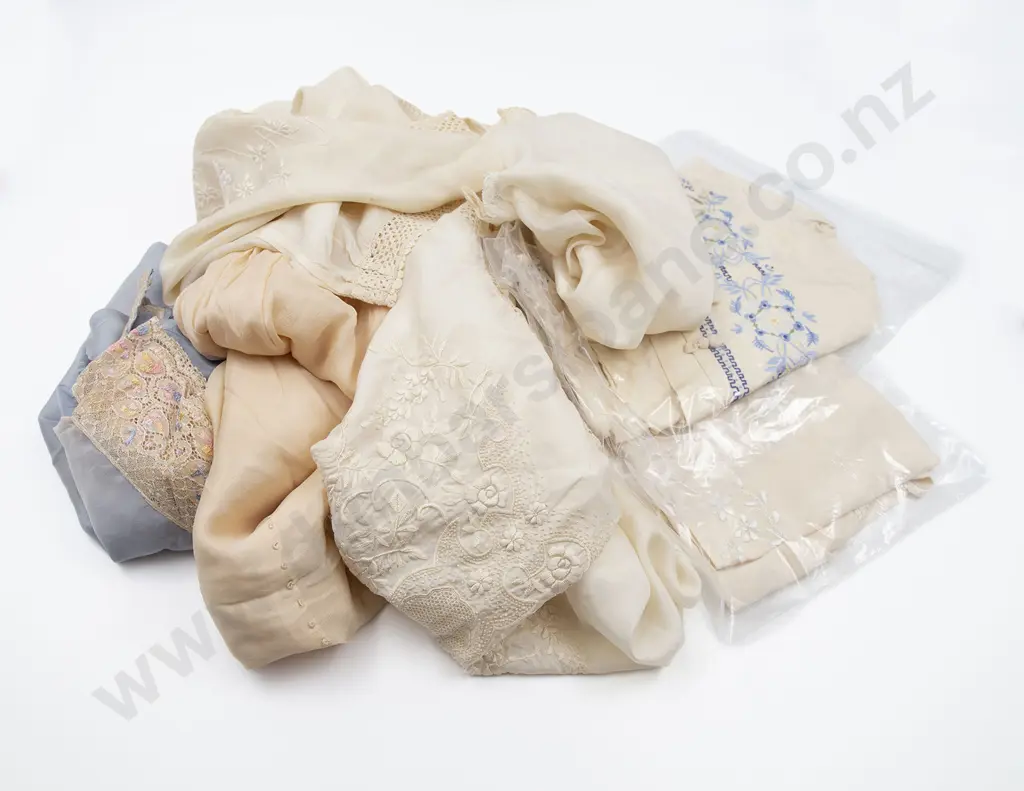 Collection of Silk Garments Mixed Periods (7) Image 1++