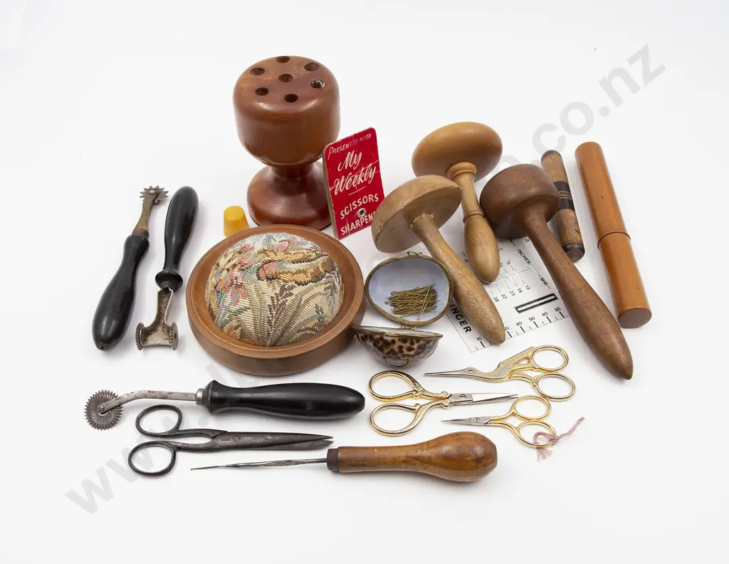 Collection of Darners & Various Sewing Tools Image 1++