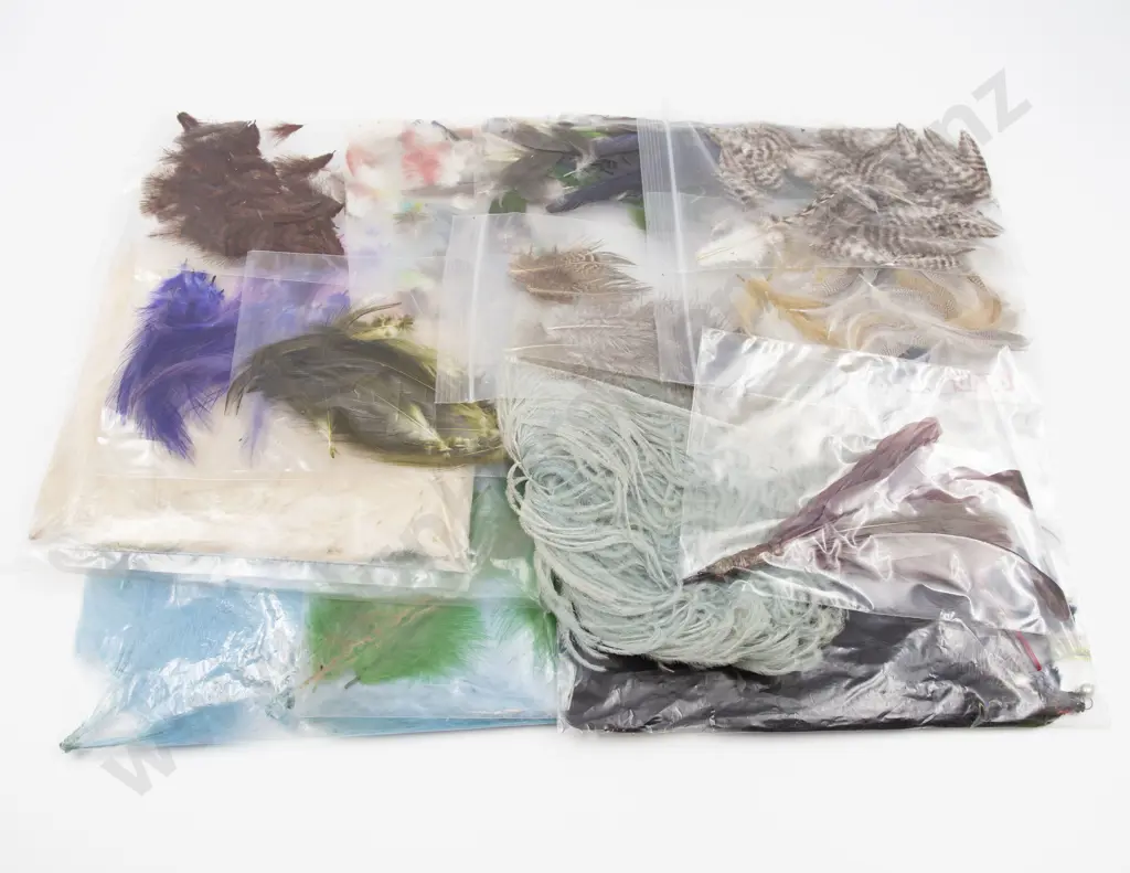 Quantity of Millinery Feathers Image 1++