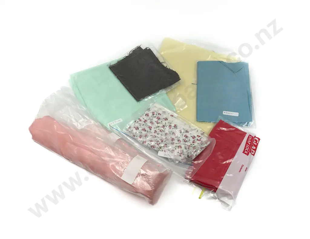 Quantity Material Pieces Cottons & Satins Image 1++